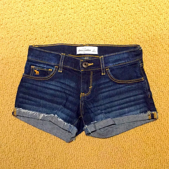 Abercrombie girls denim shorts - Picture 1 of 2